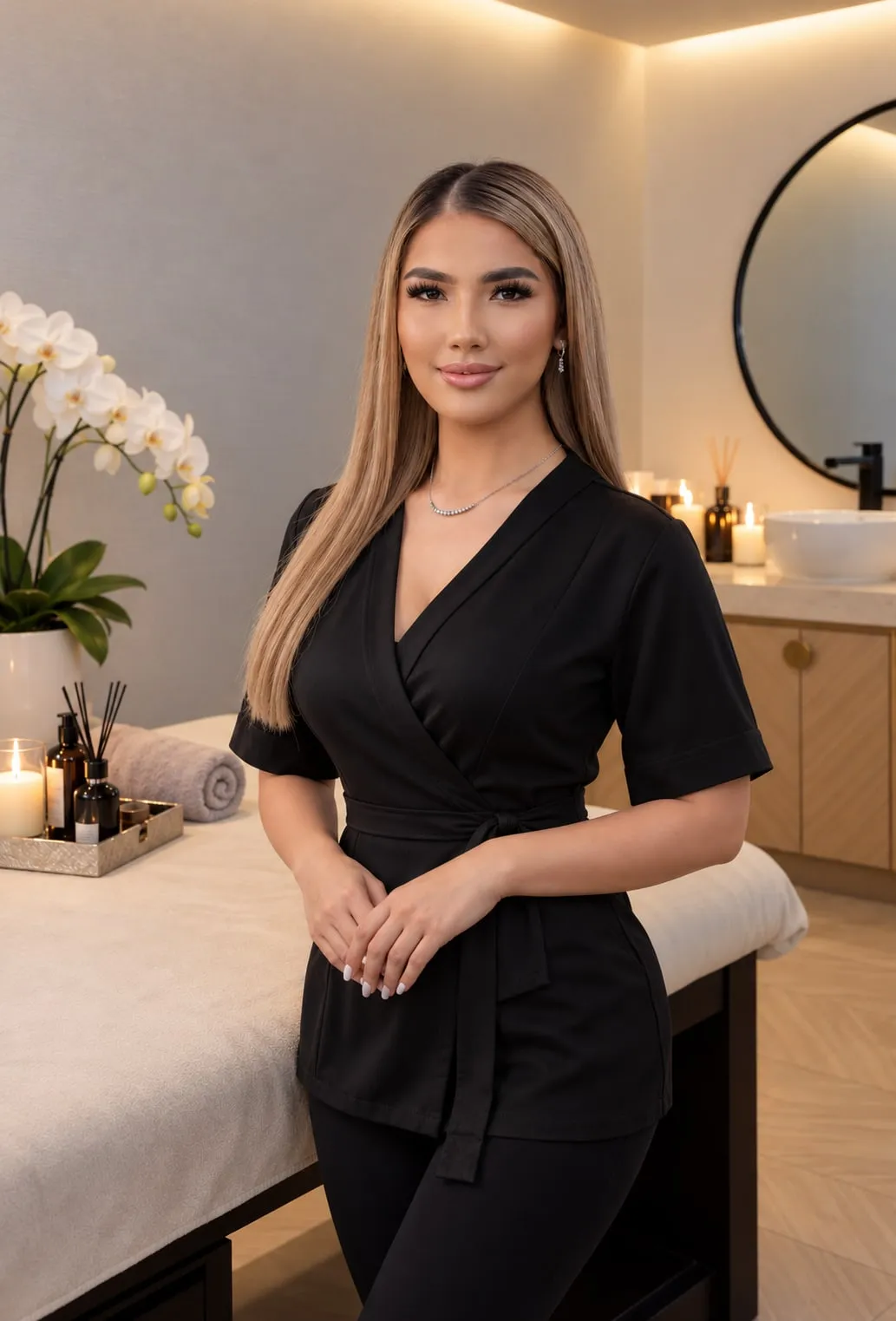 Yana — massage therapist at Le Dôme Spa, Sheraton Abu Dhabi
